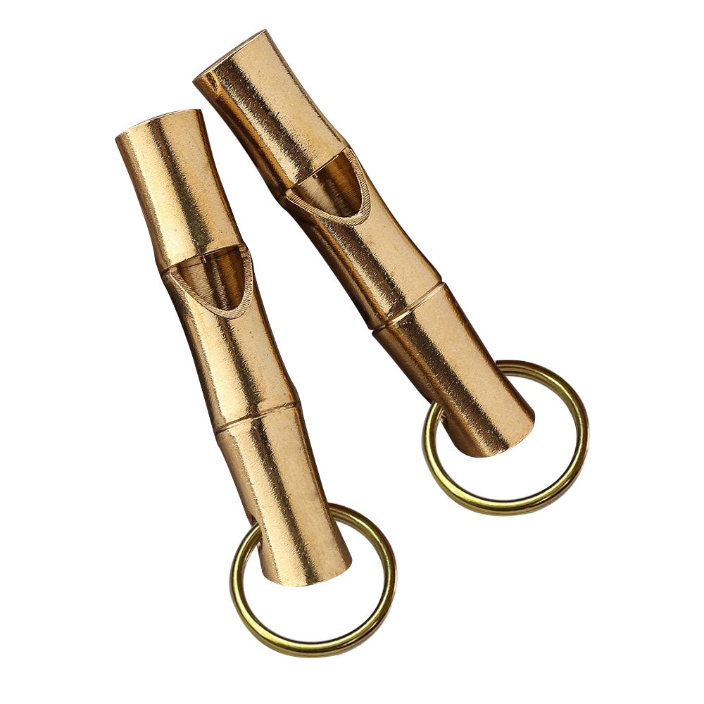 FISCHIETTO OTTONE BAMBU'
