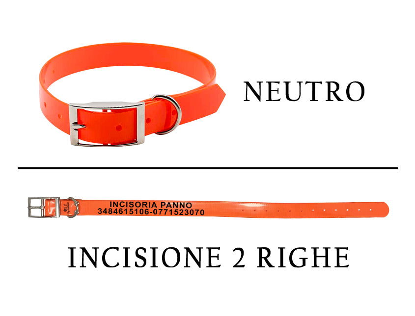 Collari incisi su 2 righe