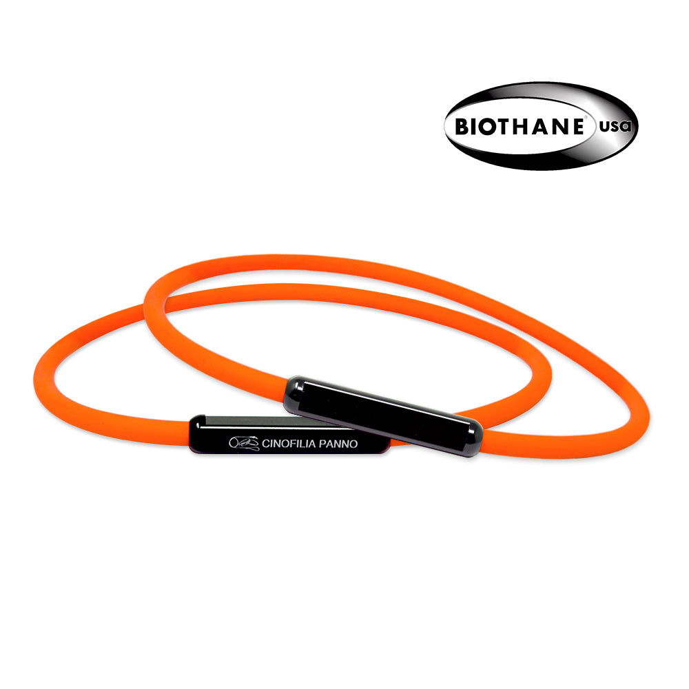 Neutral Biothane cord collar