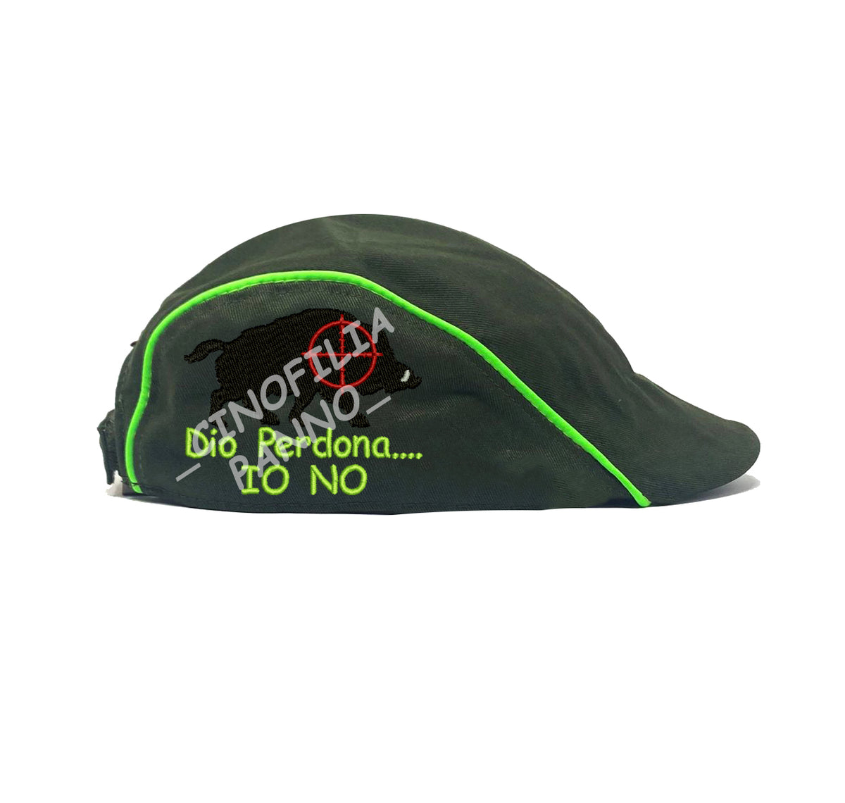 Boar cap with peep sight