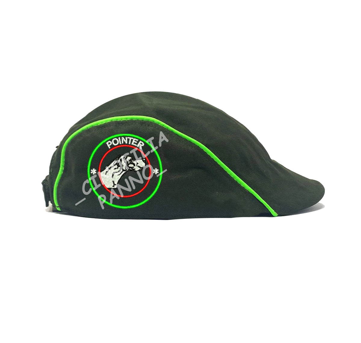 Round pointer newsboy cap