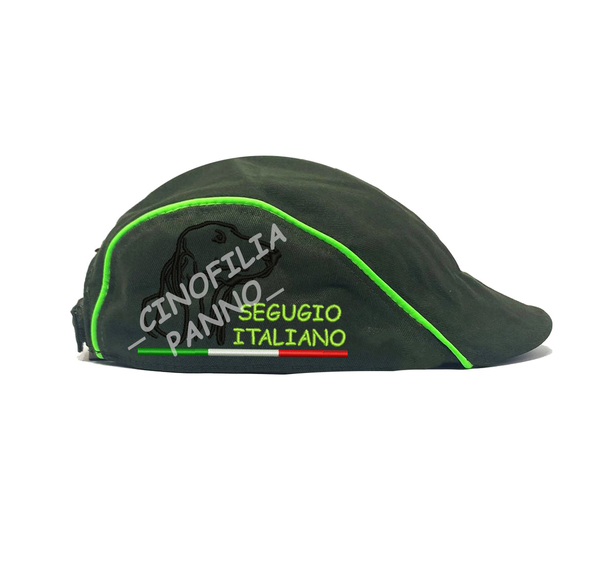 Italian Hound flat cap