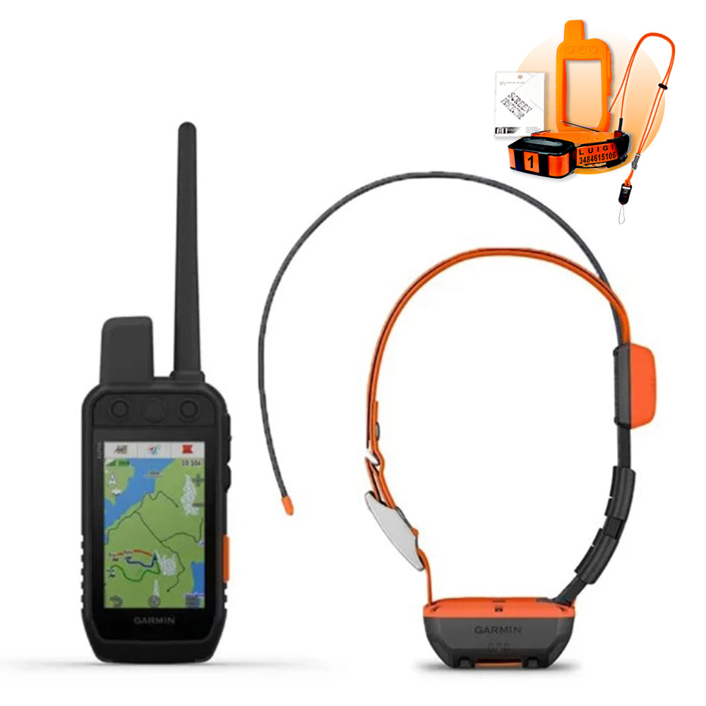 Garmin alpha 200 plus kit con collare t20 gps per cani con omaggi esclusivi