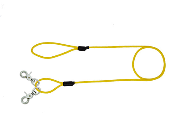 Double leash with crab clasp