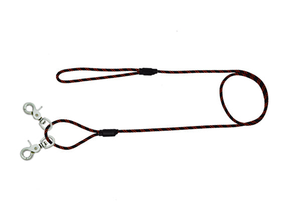 Double leash with crab clasp