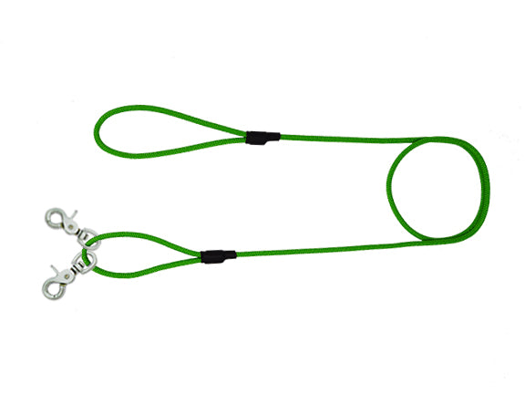 Double leash with crab clasp