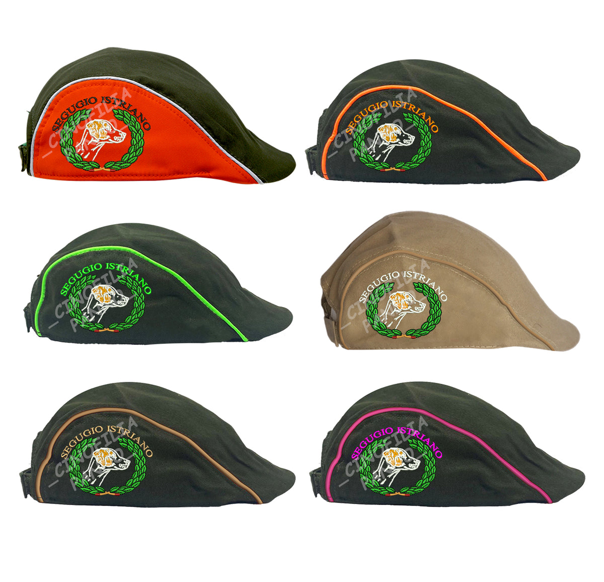 Istrian Hound flat cap