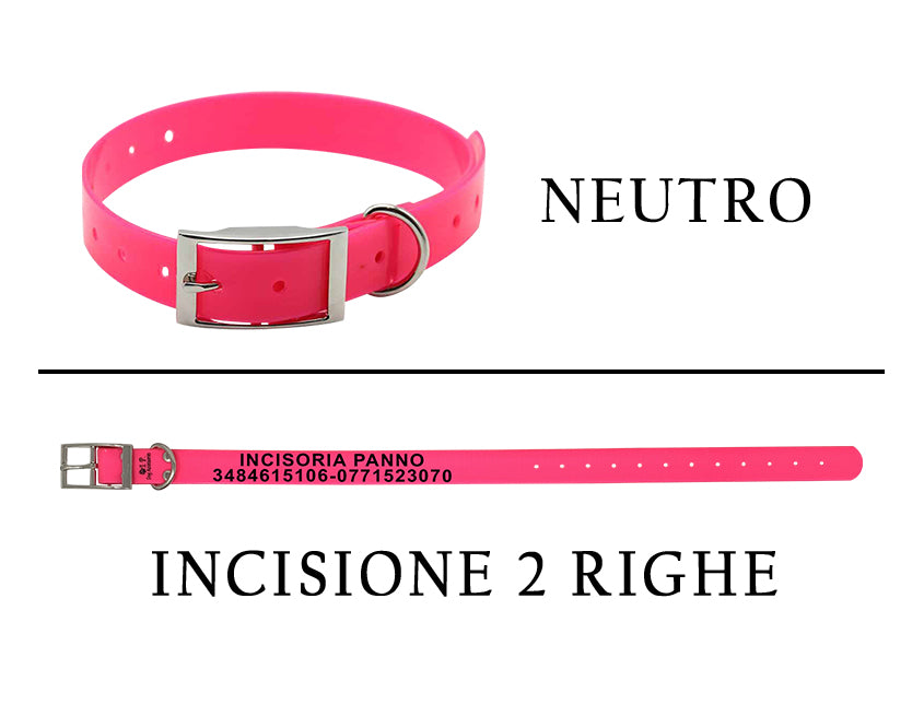 Collari incisi su 2 righe