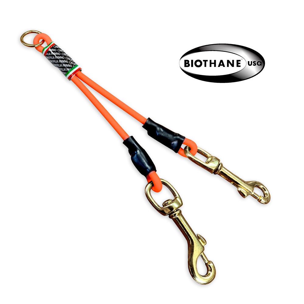 Brass biothane® split loop