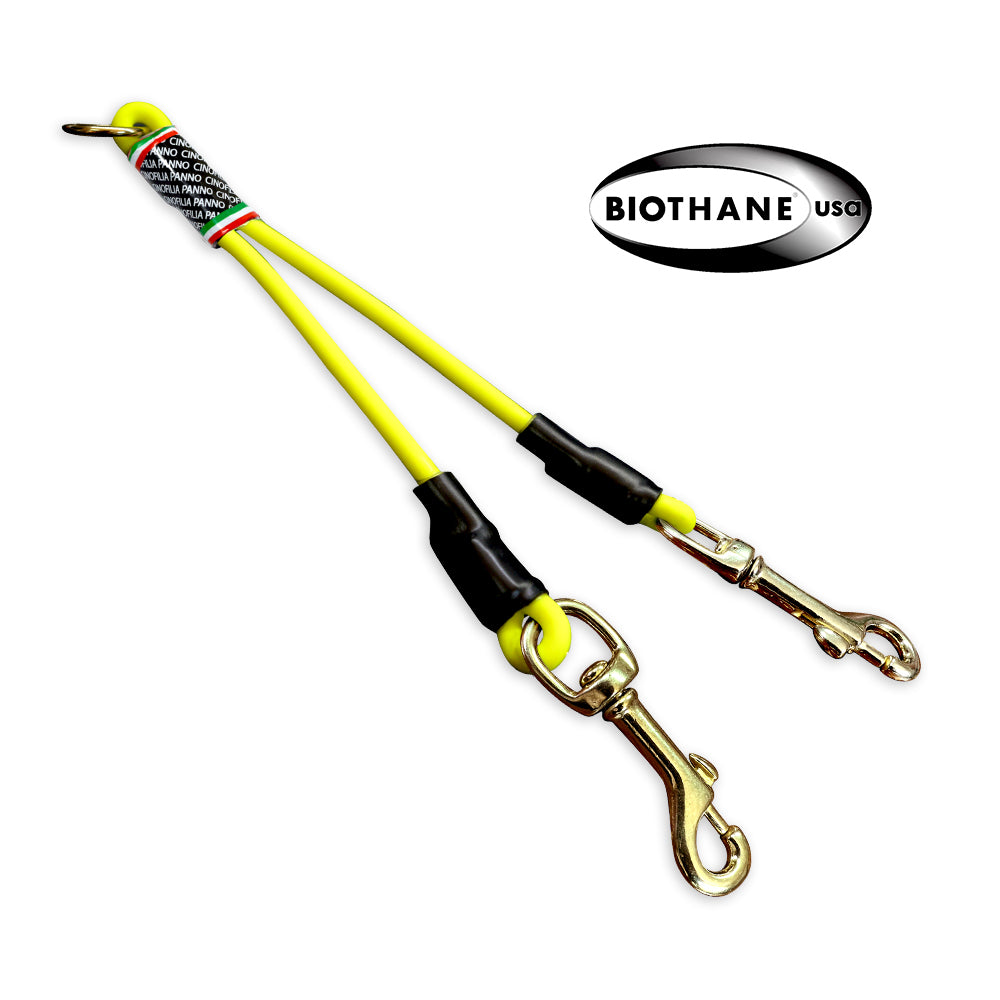 Brass biothane® split loop