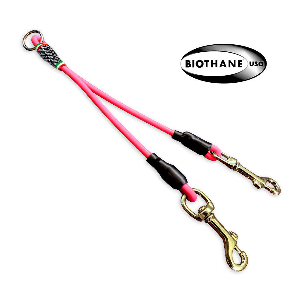 Brass biothane® split loop
