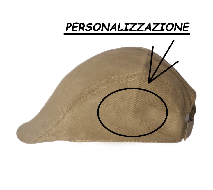 Round pointer newsboy cap