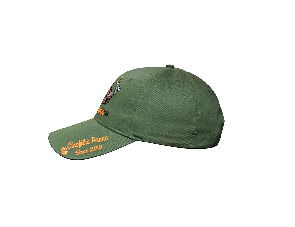 Green beanie with “il solengo_sconti!!” embroidery!!