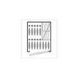 Gun safe for 18 firearms