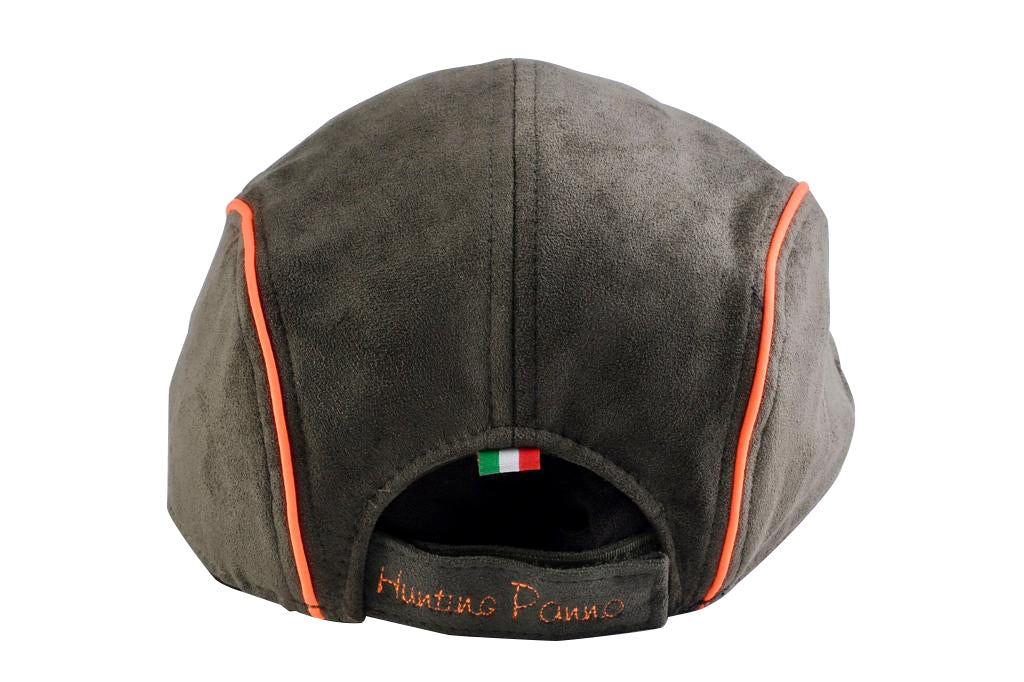 Suede flat cap