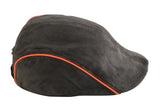 Suede flat cap