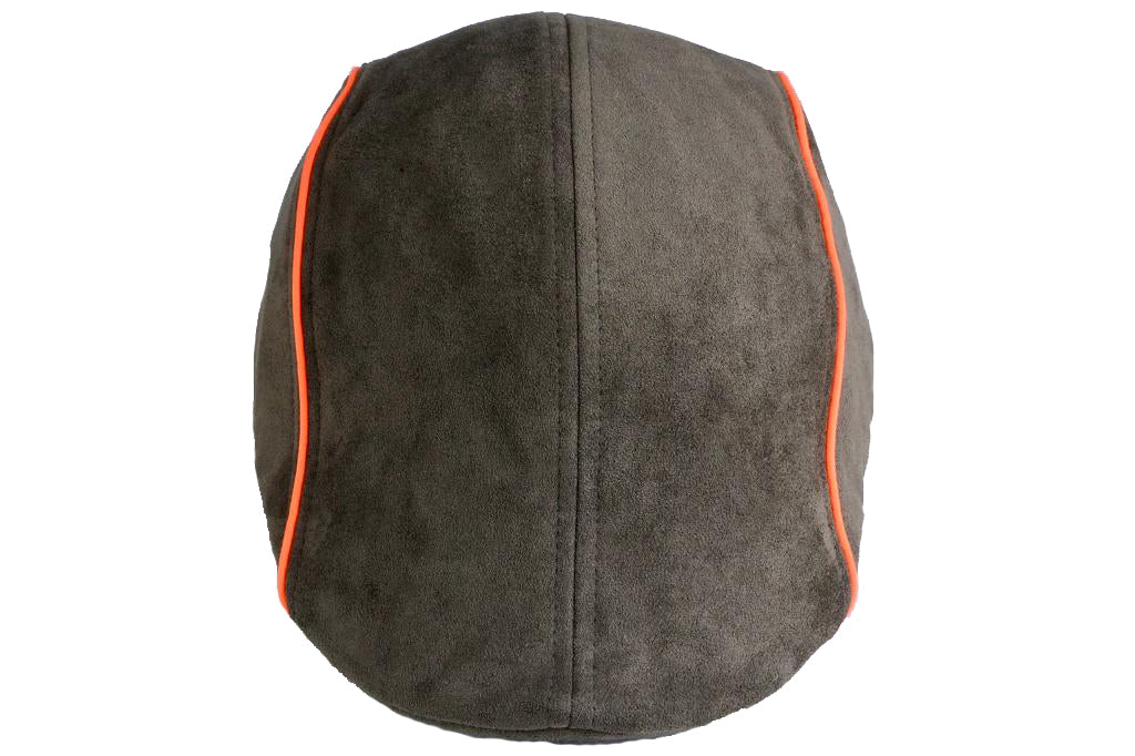 Suede flat cap