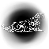 Adesivo setter con fondo trasparente