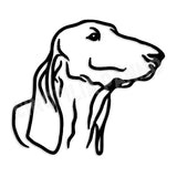 Italian Greyhound sticker with transparent background