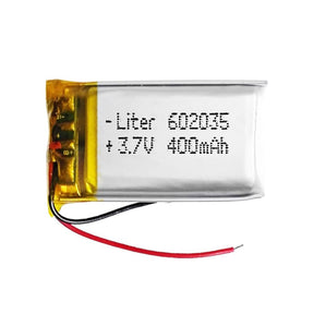 Batteria 3.7V 400mAh modello 602035 per telecomando Beeper One