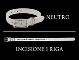Collari alta visibilità incisi