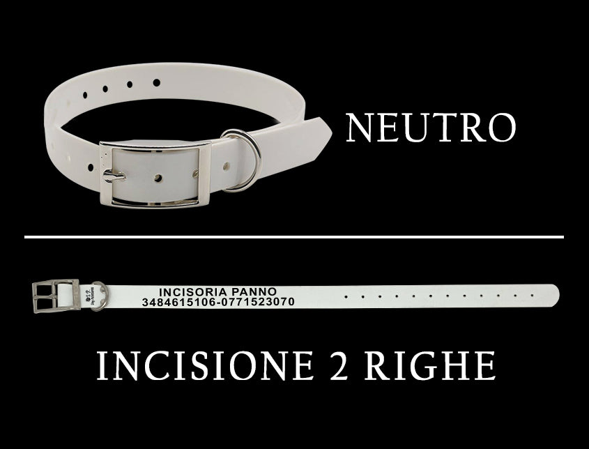 Collari incisi su 2 righe