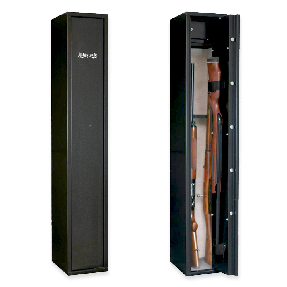 Gun safe 4 guns+1 in the door