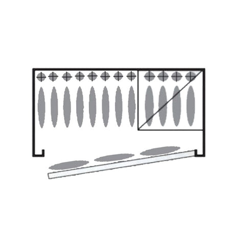 Armadio blindato Fortify Delta 15 per 12 armi con ottica + 3 senza ottica, acciaio spessore 2 mm
