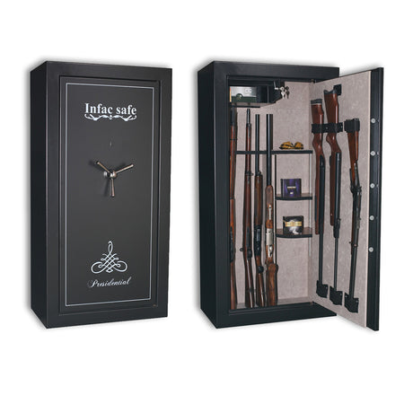 Cassaforte Infac Presidential PT23 19 armi con ottica + 4 senza ottica certificata EN14450 Classe S1