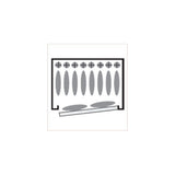 Gun safe for 10 firearms