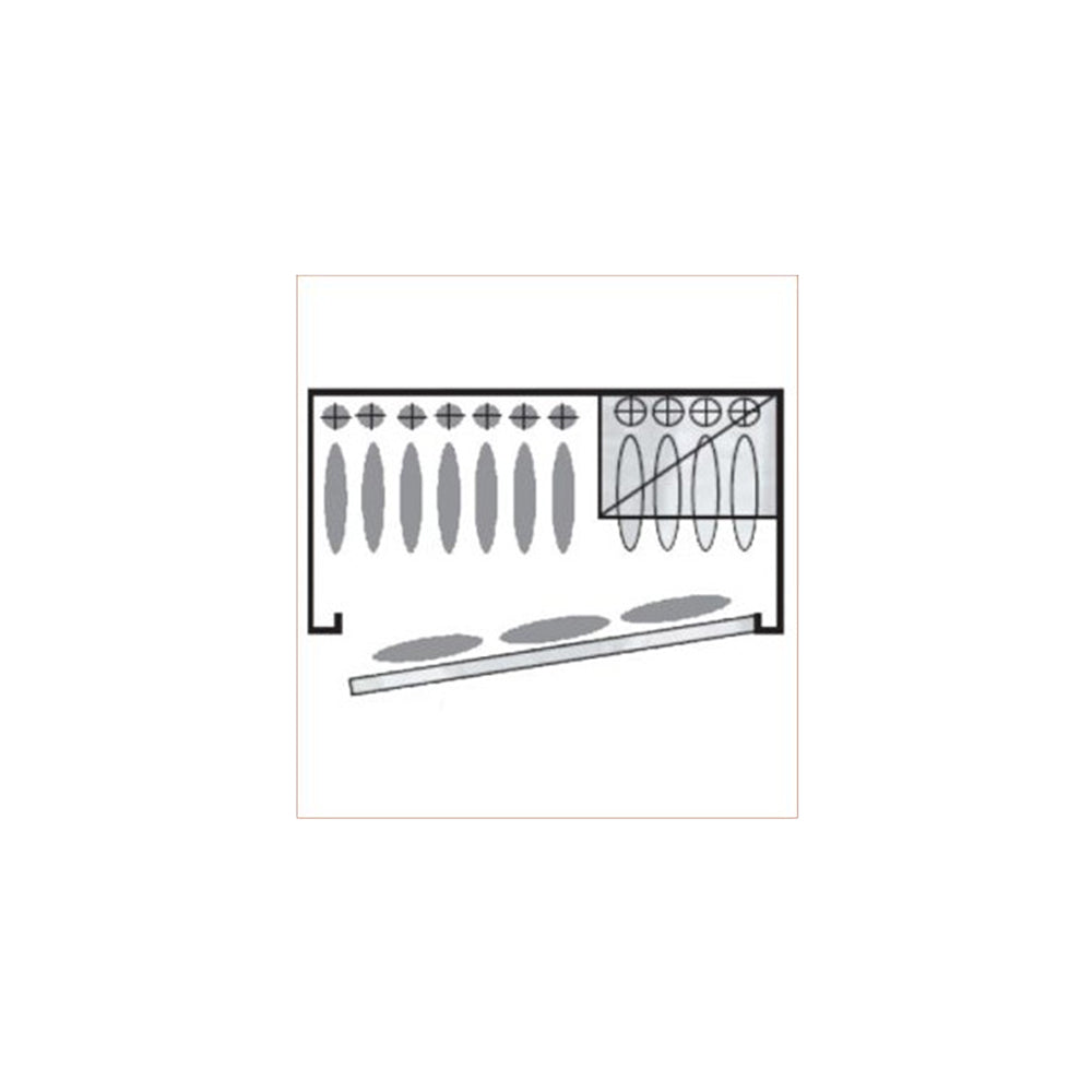 Infac Classic CLT14 gun safe for 14 weapons with and without optics, security class S1