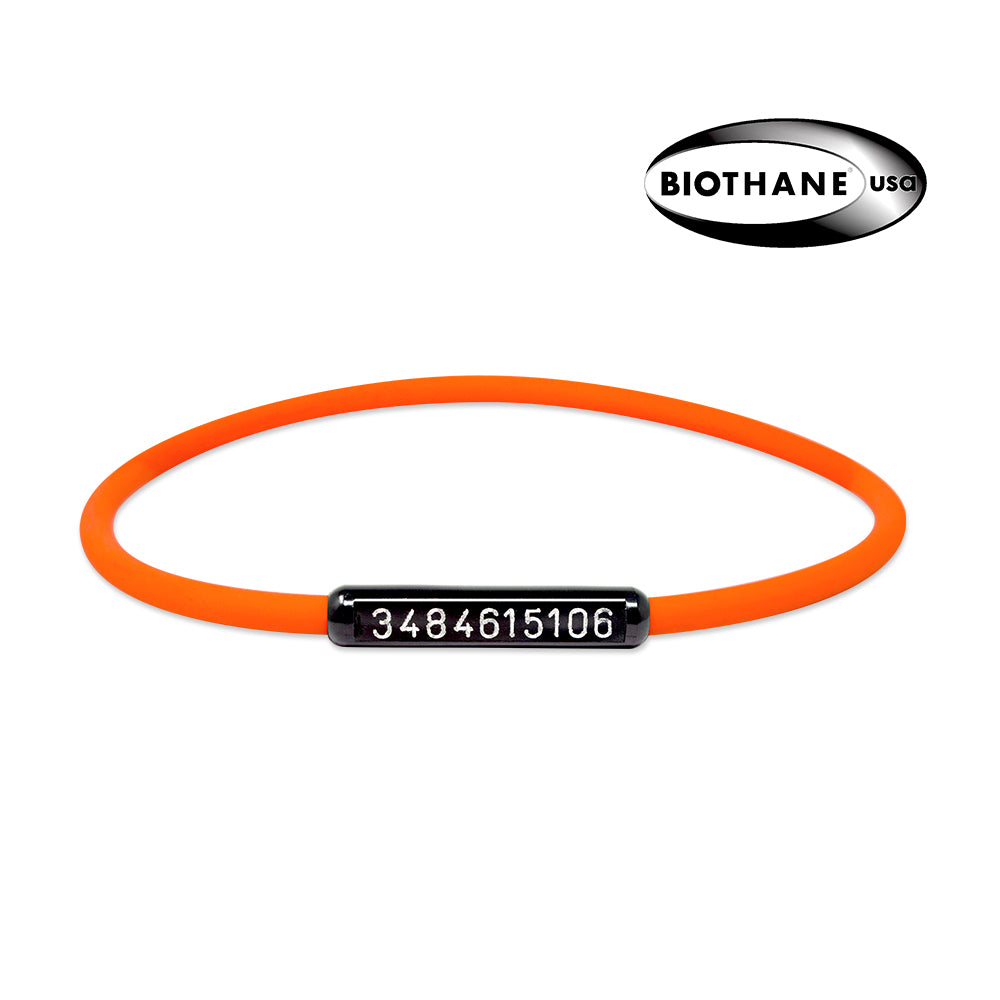 Engraved Biothane cord collar
