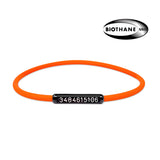 Engraved Biothane cord collar