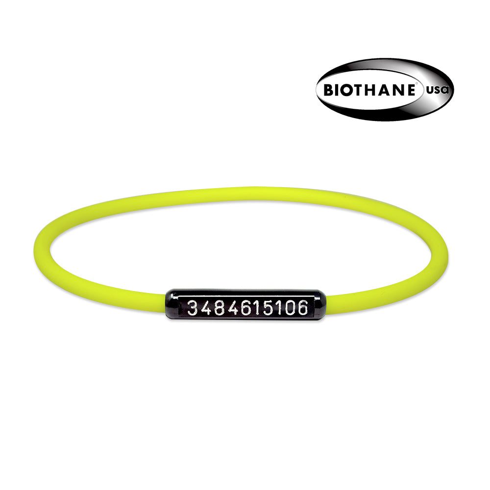 Engraved Biothane cord collar