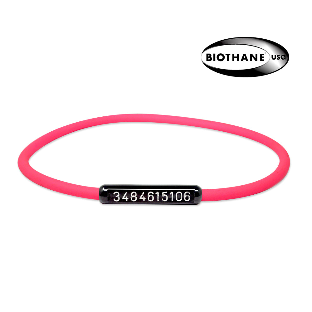 Engraved Biothane cord collar