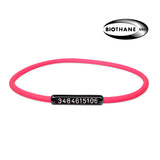 Engraved Biothane cord collar