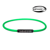 Engraved Biothane cord collar
