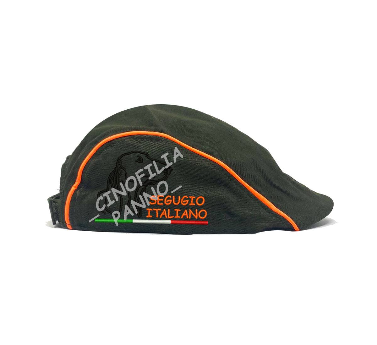 Italian Hound flat cap