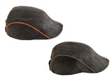 Suede flat cap