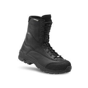 Scarponi Crispi Tiger GTX marroni vista laterale con suola Vibram