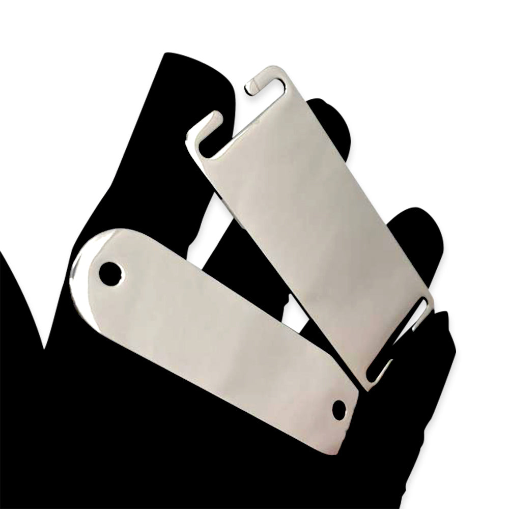 70x34mm loop tag for collars