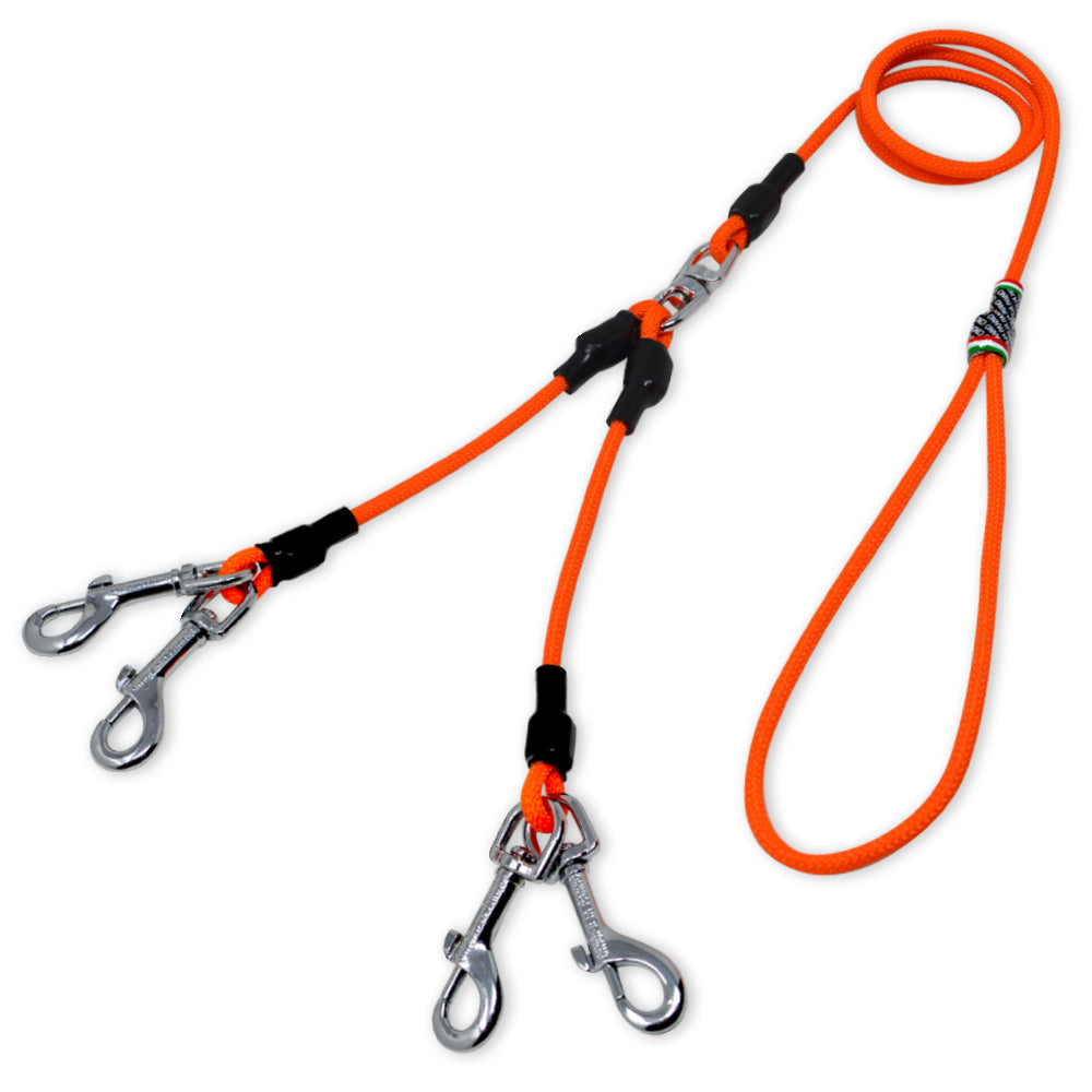 Four-snap leash