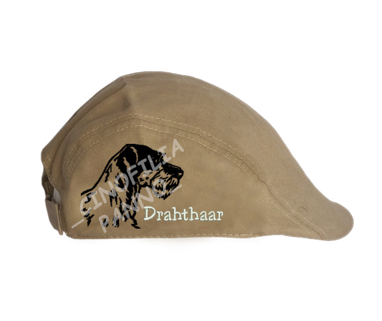 Drahthaar flat cap