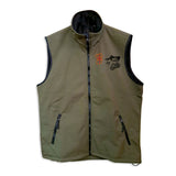 Softshell vest with embroidery