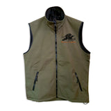 Softshell vest with embroidery
