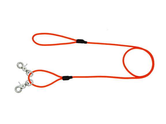 Double leash with crab clasp