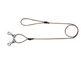 Double leash with crab clasp
