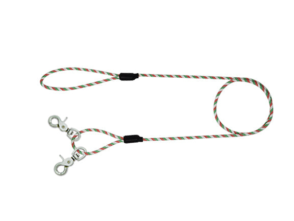 Double leash with crab clasp