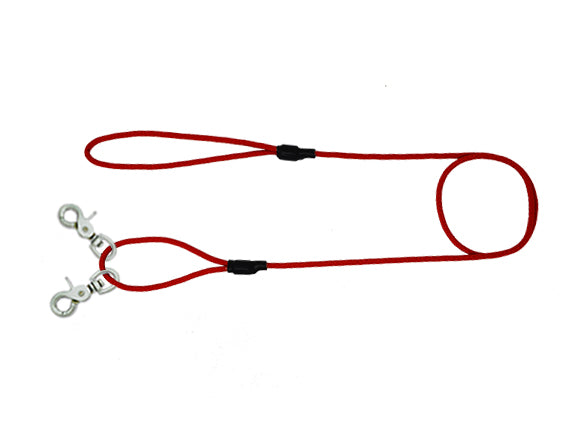 Double leash with crab clasp