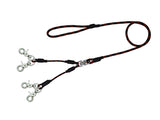 Four-carabiner crab leash